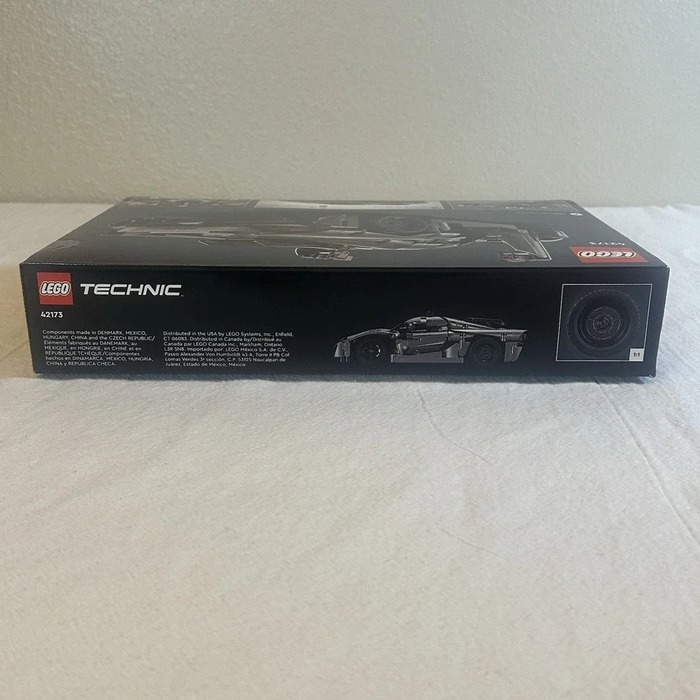 LEGO Technic Koenigsegg Jesko Absolut Grey Hypercar Sport Car 42173 Building Kit